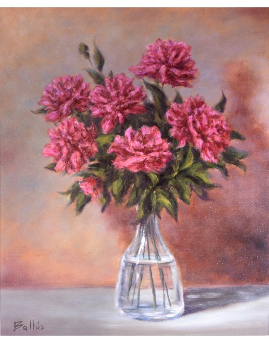 Quadre Flors en Jerro - Pintura Original