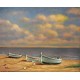 Quadre3 Barques Amarrades - Pintura Original