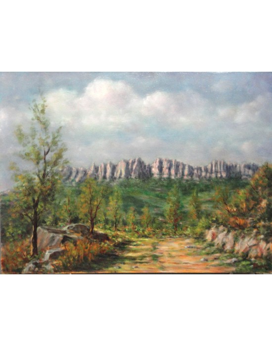 Cuadro Montserrat - Pintura Original