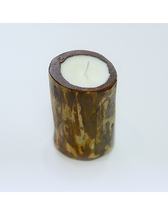 Vela de madera aroma vainilla