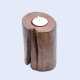 Porta-espelmes de fusta