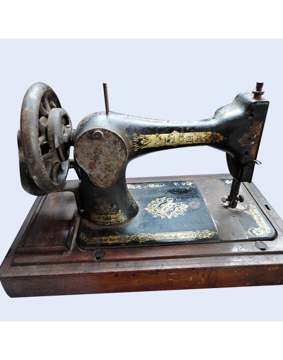 Máquina de coser Singer Portable s.XIX