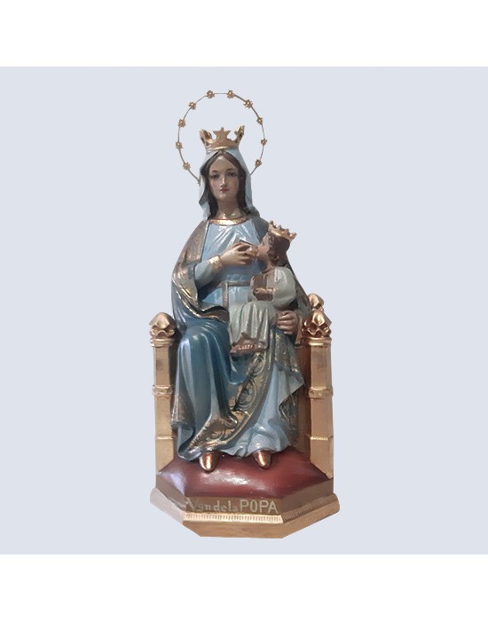 Figura de la Virgen de la Popa amamantando a Jesús