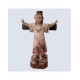 Figura del niño Jesús en la cruz